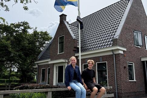 De vlag kan uit!
