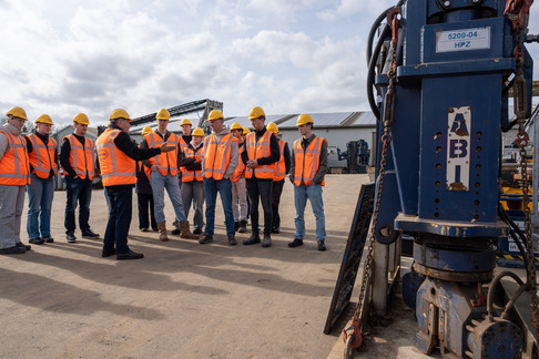 Technisch talent op bezoek